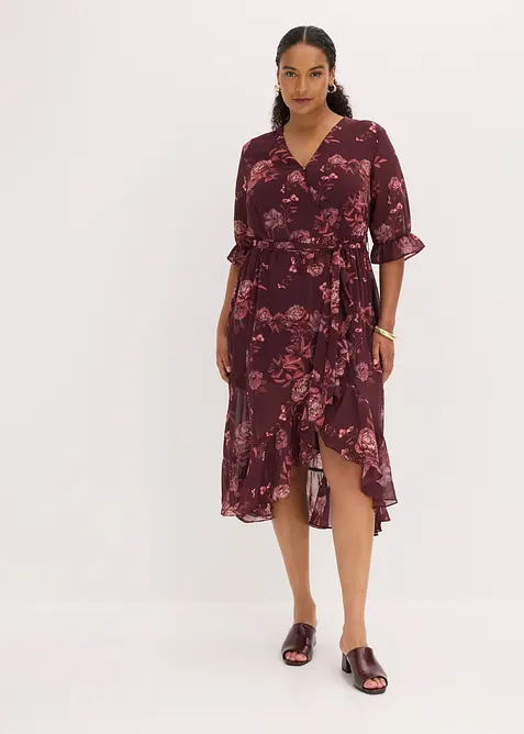 Chiffonkjole, bonprix