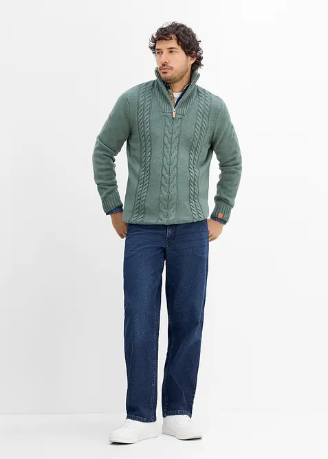 Loose Fit-jeans med stretch, Straight, bonprix