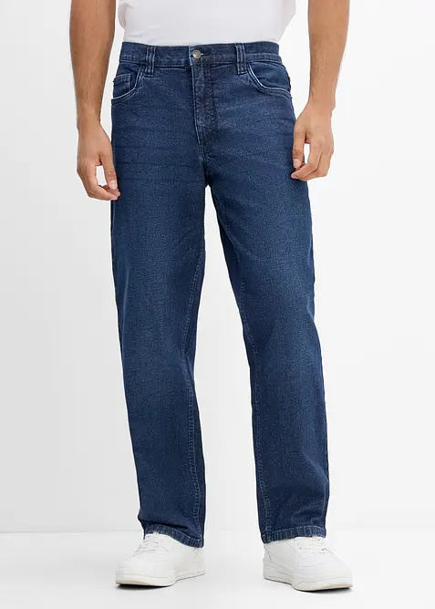 Loose Fit-jeans med stretch, Straight, bonprix