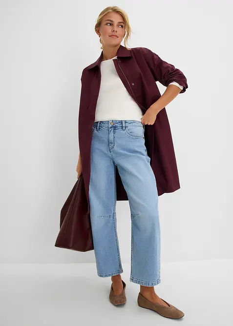 Barrel jeans Mid waist, bonprix