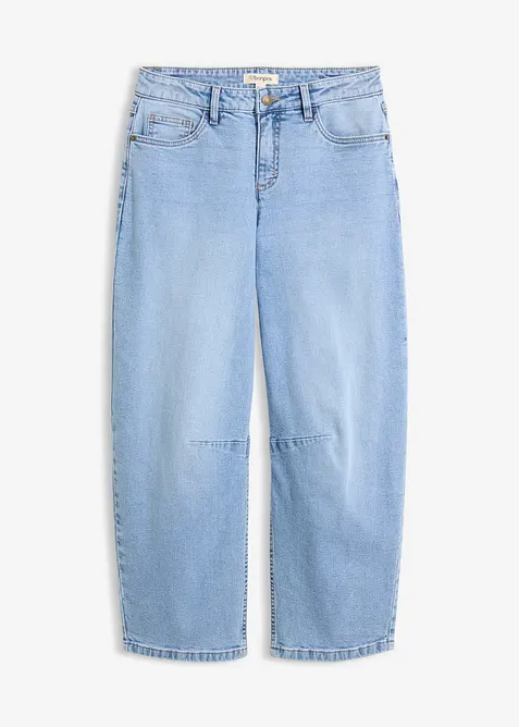 Barrel jeans Mid waist, bonprix