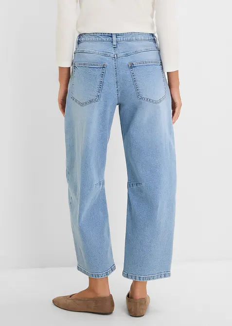 Barrel jeans Mid waist, bonprix