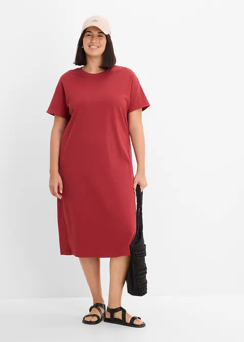 Jerseykjole i 100% &oslash;kologisk bomull, bonprix
