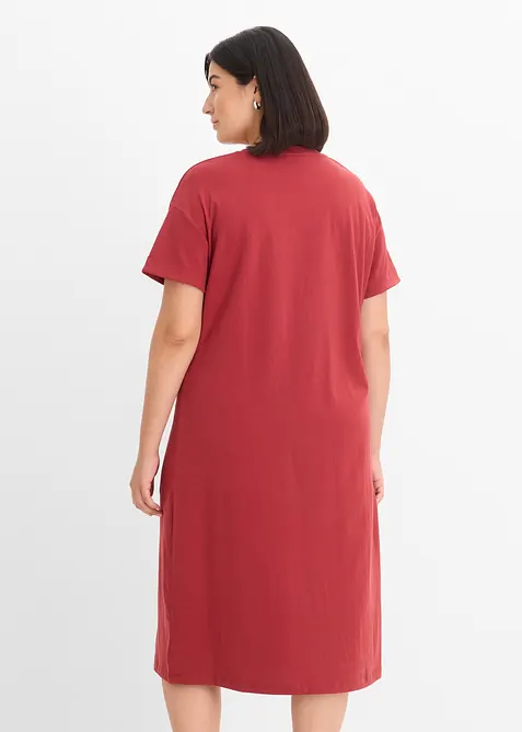 Jerseykjole i 100% &oslash;kologisk bomull, bonprix