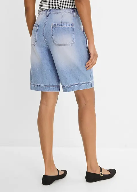 Lett jeans-bermudashorts Mid Waist, bonprix