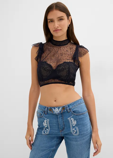 Tyrolerbluse, bonprix