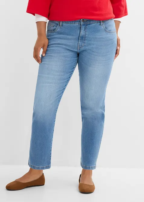 Straight-jeans Mid waist, cropped, bonprix