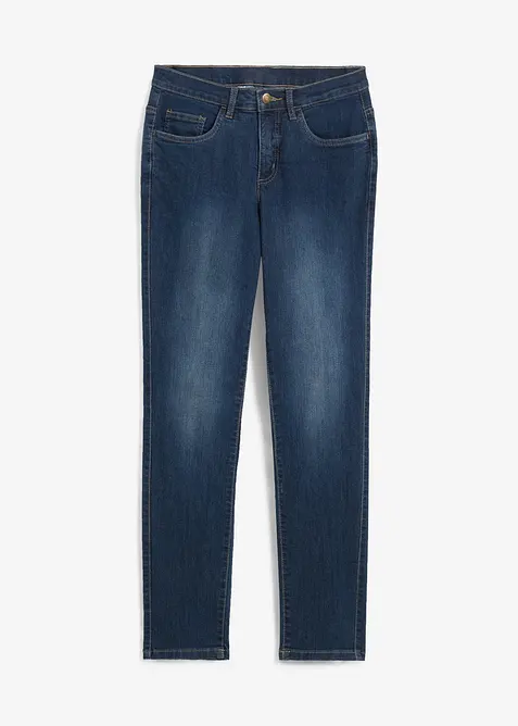Straight jeans mid waist, stretch, bonprix