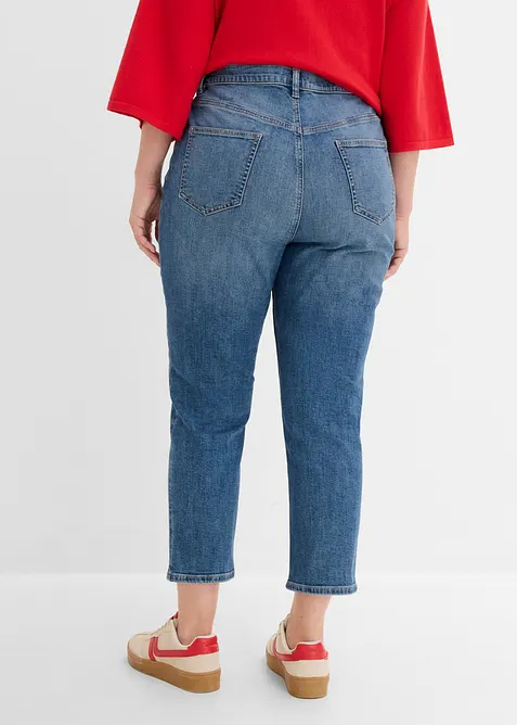 Slim fit-jeans, high waist, cropped, bonprix