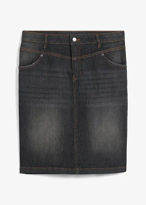 Stretch-jeansskj&oslash;rt, bonprix