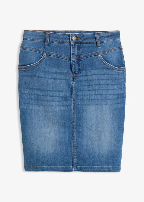 Stretch-jeansskj&oslash;rt, bonprix