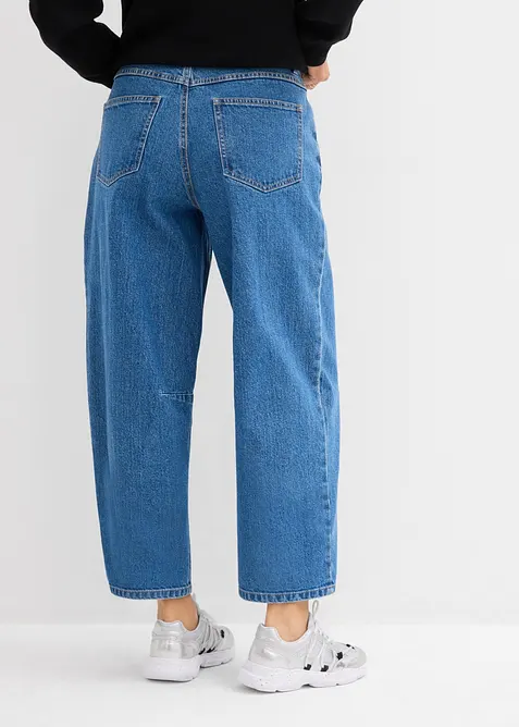 Barrel jeans Mid waist, bonprix