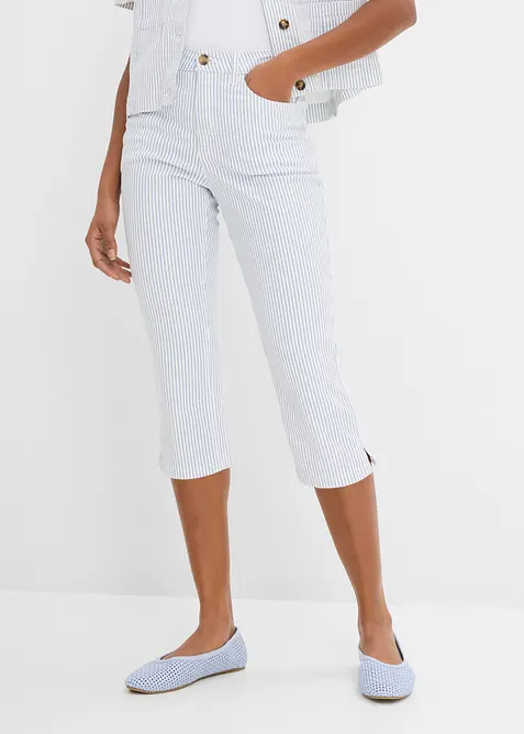 Caprijeans Mid Waist, bonprix