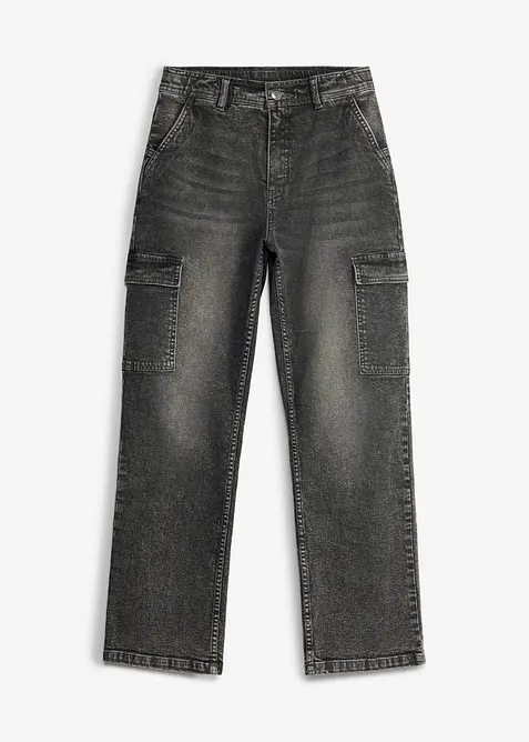 Vide cargojeans Mid waist, bonprix