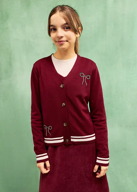 Cardigan i viskosemiks, bonprix