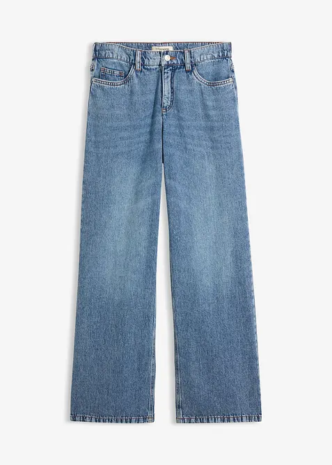 Wide leg-jeans, Mid waist, bonprix