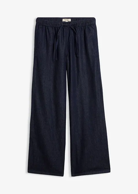 Lett Wide leg-jeans, Mid Waist, bonprix