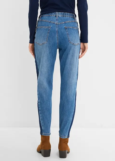 Mom-jeans High Waist cropped, bonprix