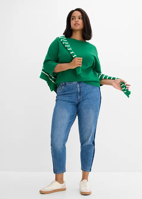 Mom-jeans High Waist cropped, bonprix