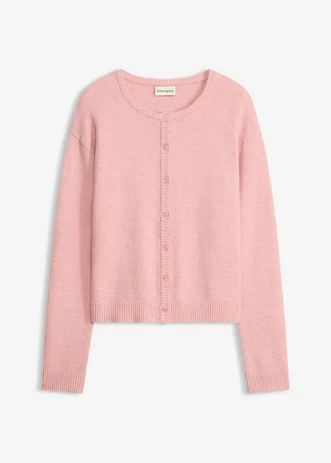 Strikkejakke med viskose, bonprix