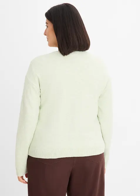Cardigan i myk viskosemiks, bonprix