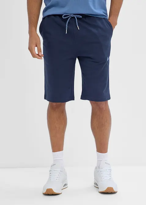 Sweat bermudashorts i 100% &oslash;kologisk bomull, bonprix