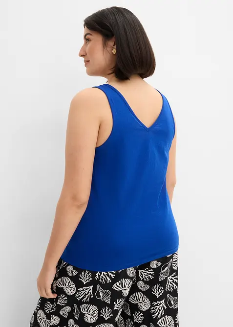 Singlet i 100% &oslash;kologisk bomull (2-pack), bonprix