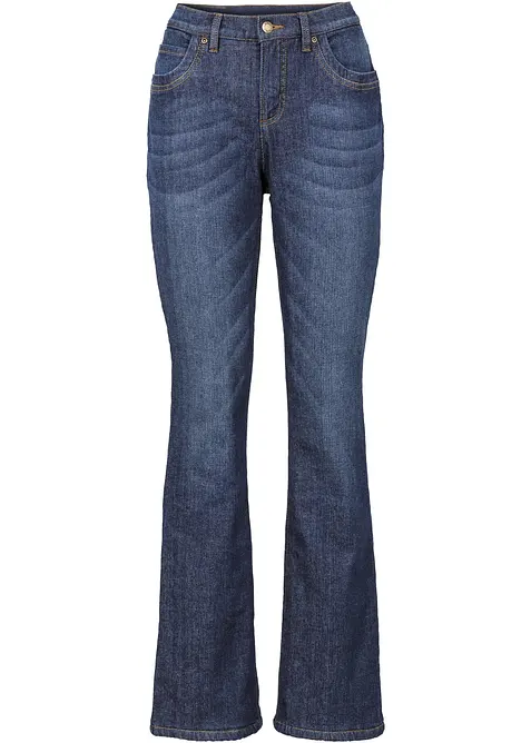 Varmende bootcut-jeans High Waist, bonprix