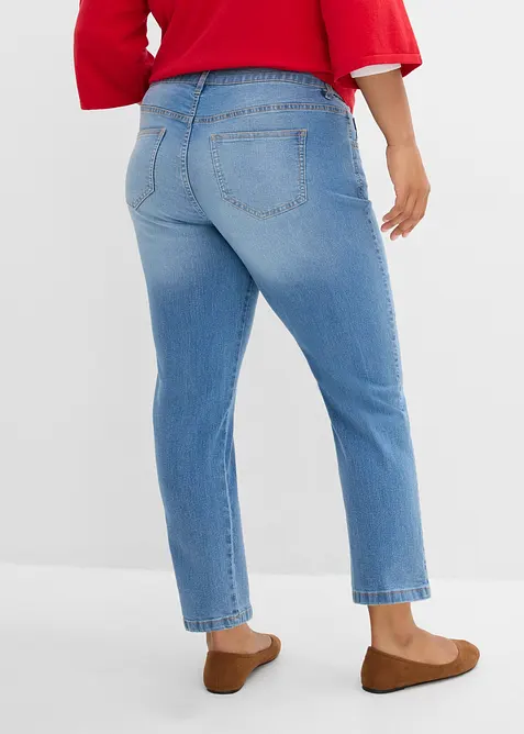 Straight-jeans Mid waist, cropped, bonprix