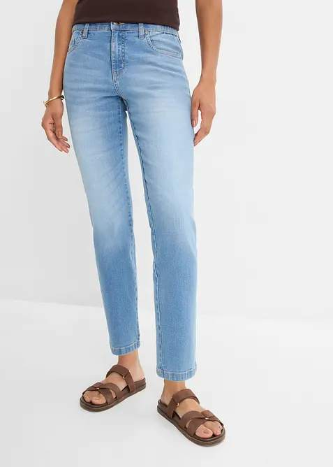 Straight-jeans Mid waist, cropped, bonprix