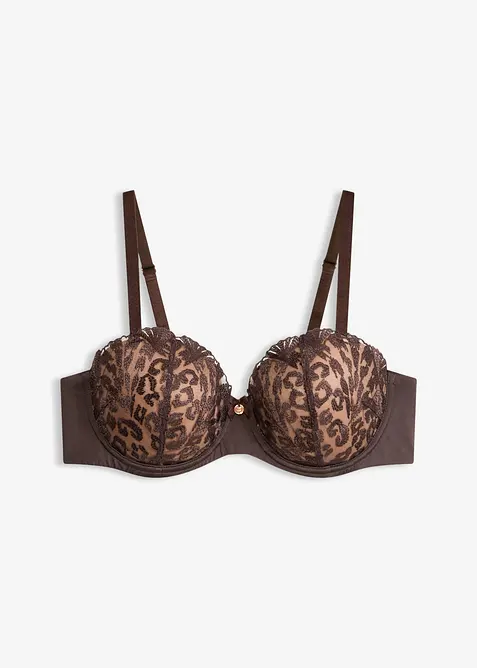 Balconette-BH med nydelig broderi, bonprix