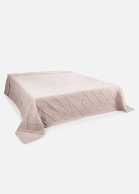Sengeteppe med moderne, tynn vattering, bonprix
