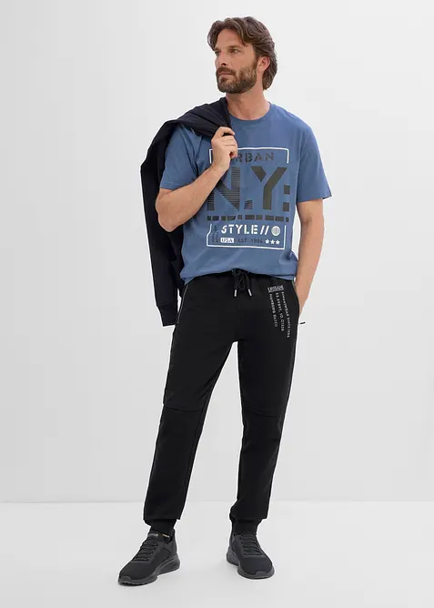 Joggebukse i 100% &oslash;kologisk, bonprix