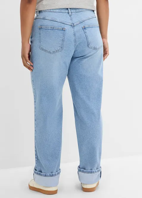 Loose Straight-jeans High Waist, bonprix
