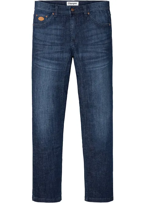 Classic fit-jeans med forsterket skritt, Tapered, bonprix