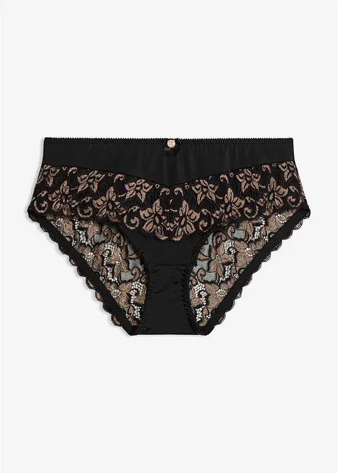 Maxitruse med delikat blonde, bonprix
