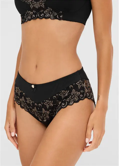 Maxitruse med delikat blonde, bonprix