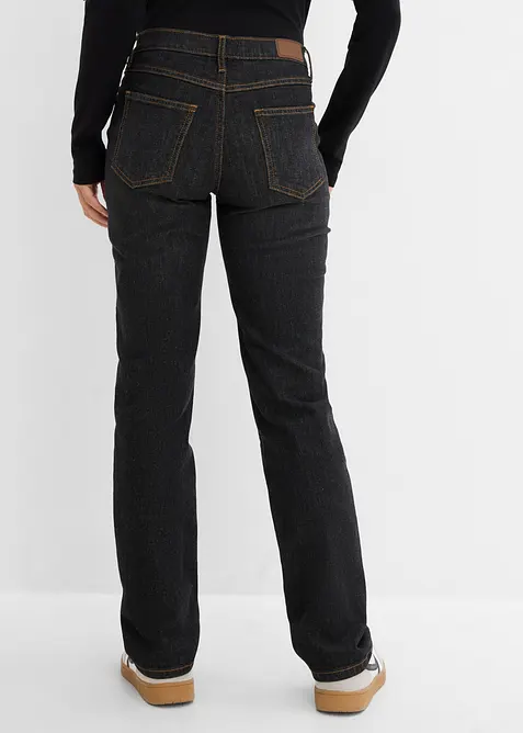 Straight-jeans Mid Waist, Stretch, bonprix
