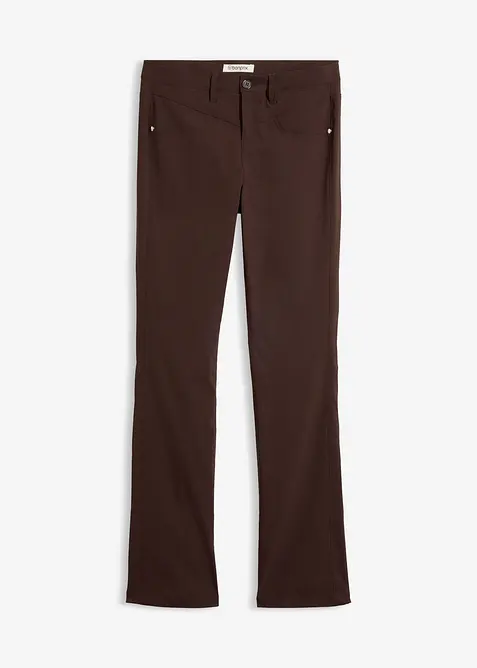 Bukse i bengalin med stretch, bootcut, bonprix