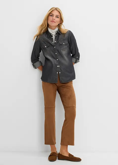 Denimskjorte, bonprix