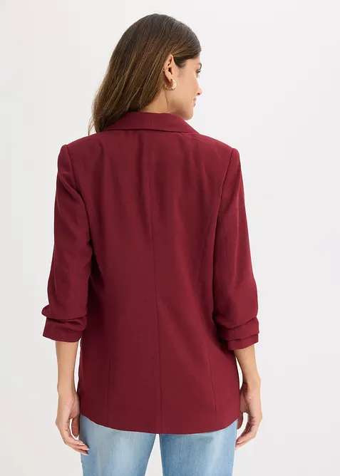 Lang blazer med draperte ermer, bonprix