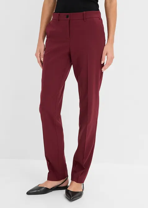 Dressbukse med press, bonprix