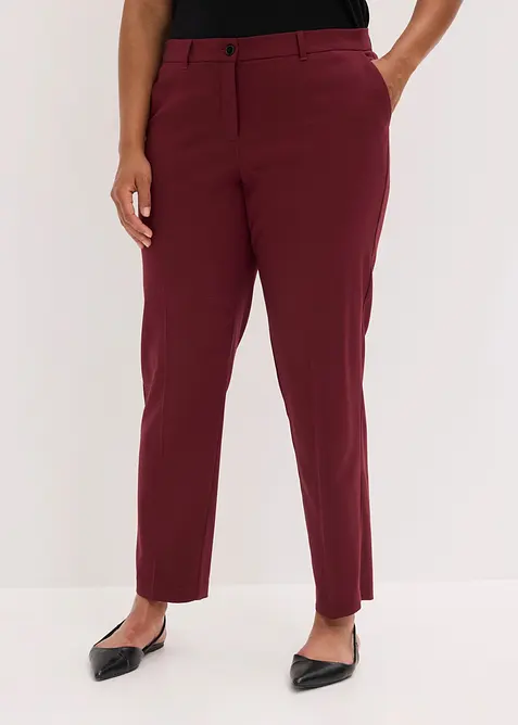 Dressbukse med press, bonprix