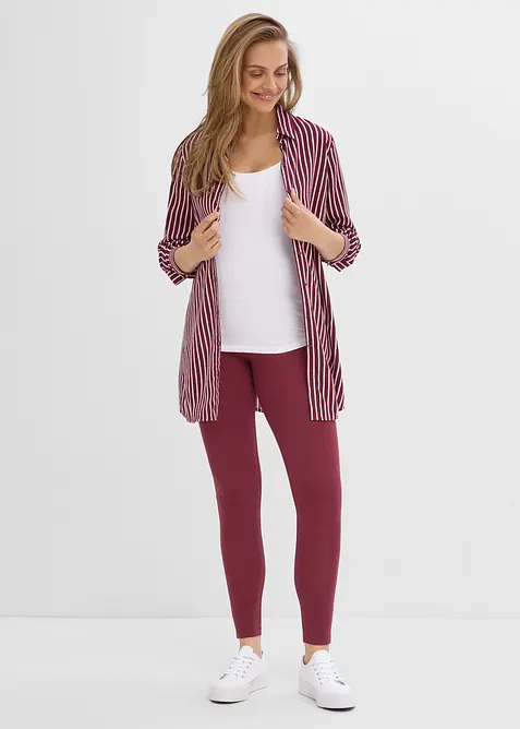 Mama leggings med &oslash;kologisk bomull (2-pack), bonprix