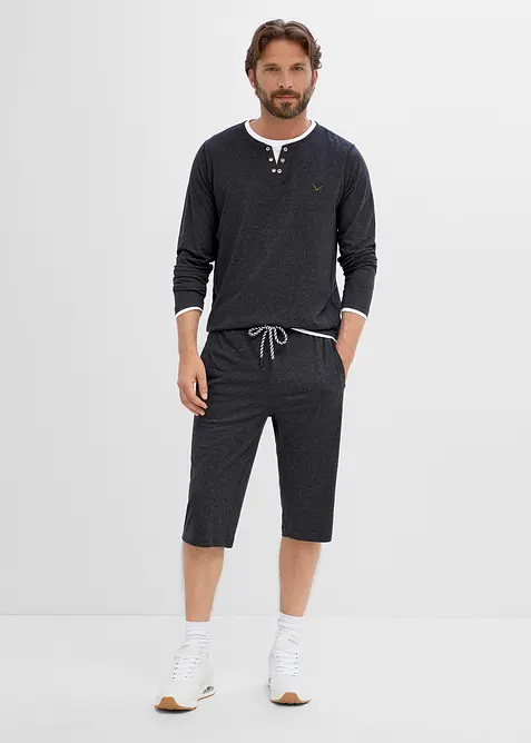 Langermet shirt (2-pack), bonprix