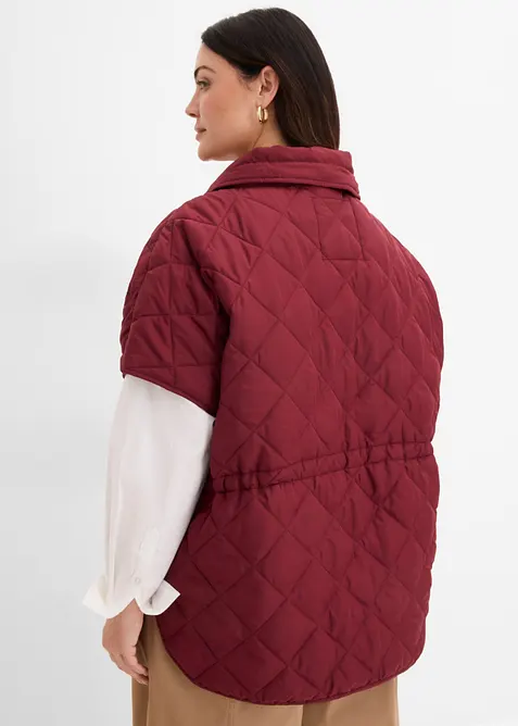 Oversized, vattert funksjonsvest, vannavvisende, bonprix