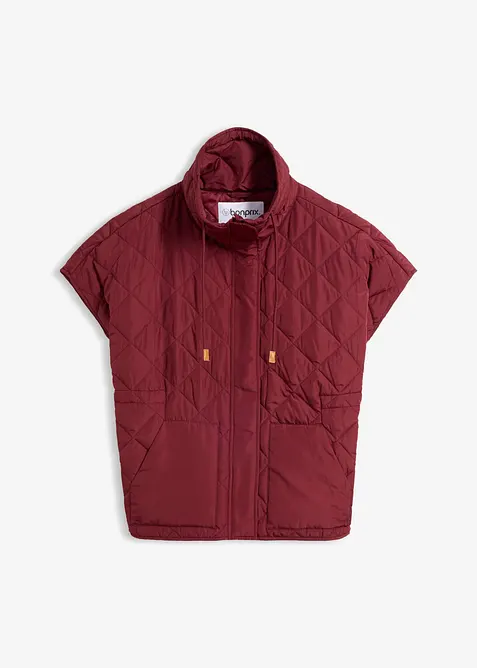 Oversized, vattert funksjonsvest, vannavvisende, bonprix