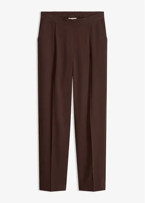 Pull on-bukse med press, bonprix