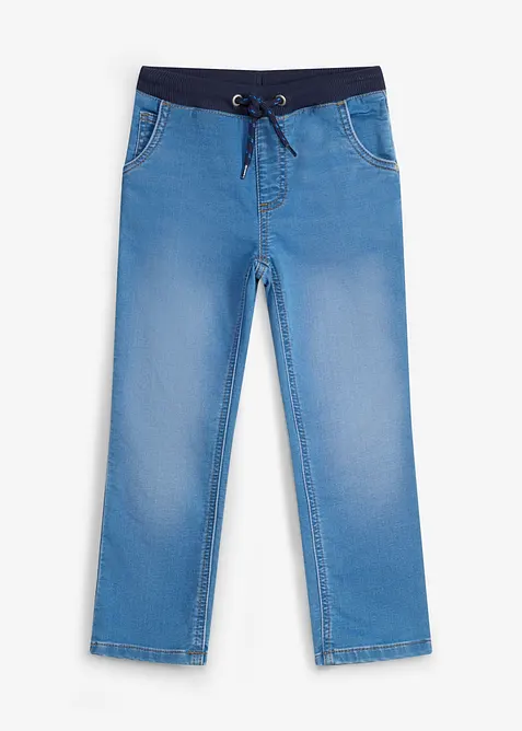 Regular Fit sweat-slip on-jeans, Straight, bonprix