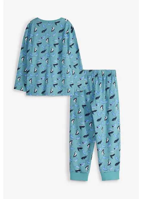 Pyjamas i 100% &oslash;kologisk bomull, bonprix